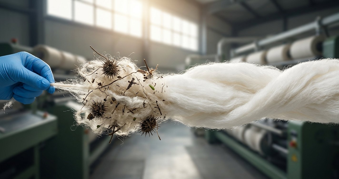 carbonised wool